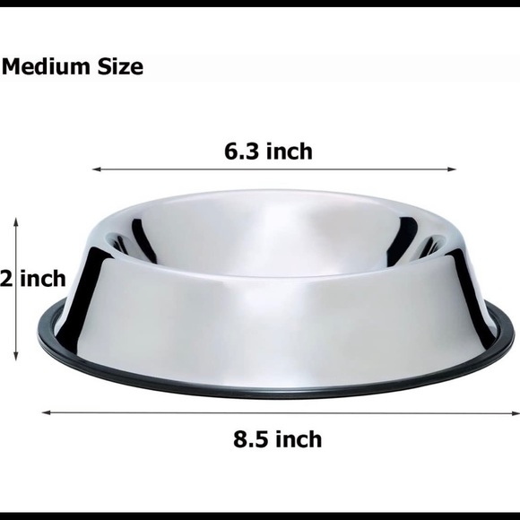 Personalized pet bowls - set of 2!! - Picture 5 of 6